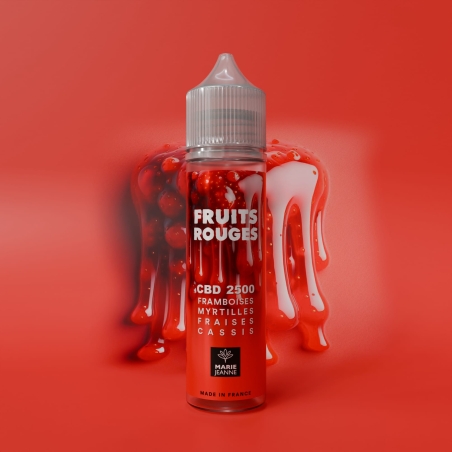 E-liquide Fruits Rouges 50ml CBD