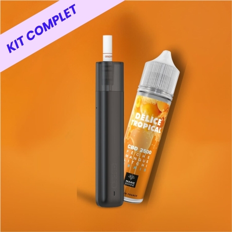 Pack Pod Vilter 2 Aspire + Delice Tropical CBD eliquid 50ml