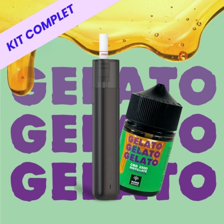 Pack Pod Vilter 2 Aspire + Eliquide CBD Gelato 50ml