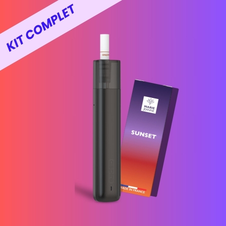 Pack Pod Vilter 2 Aspire + Eliquide CBD Sunset 10ml