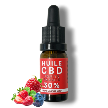 huile fruits rouges CBD 30%