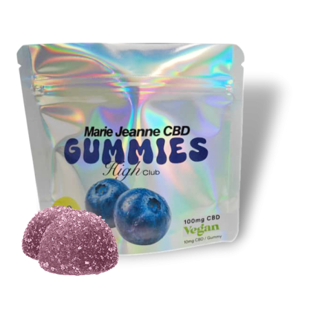 Gummies CBD 100mg Myrtille - 10 x 10mg