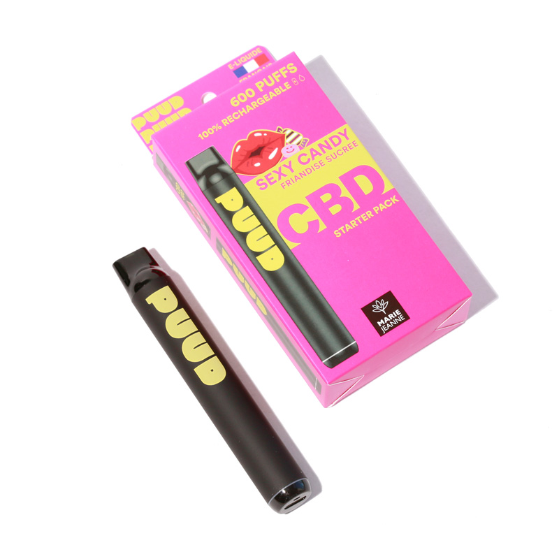 Puff CBD rechargeable pas cher