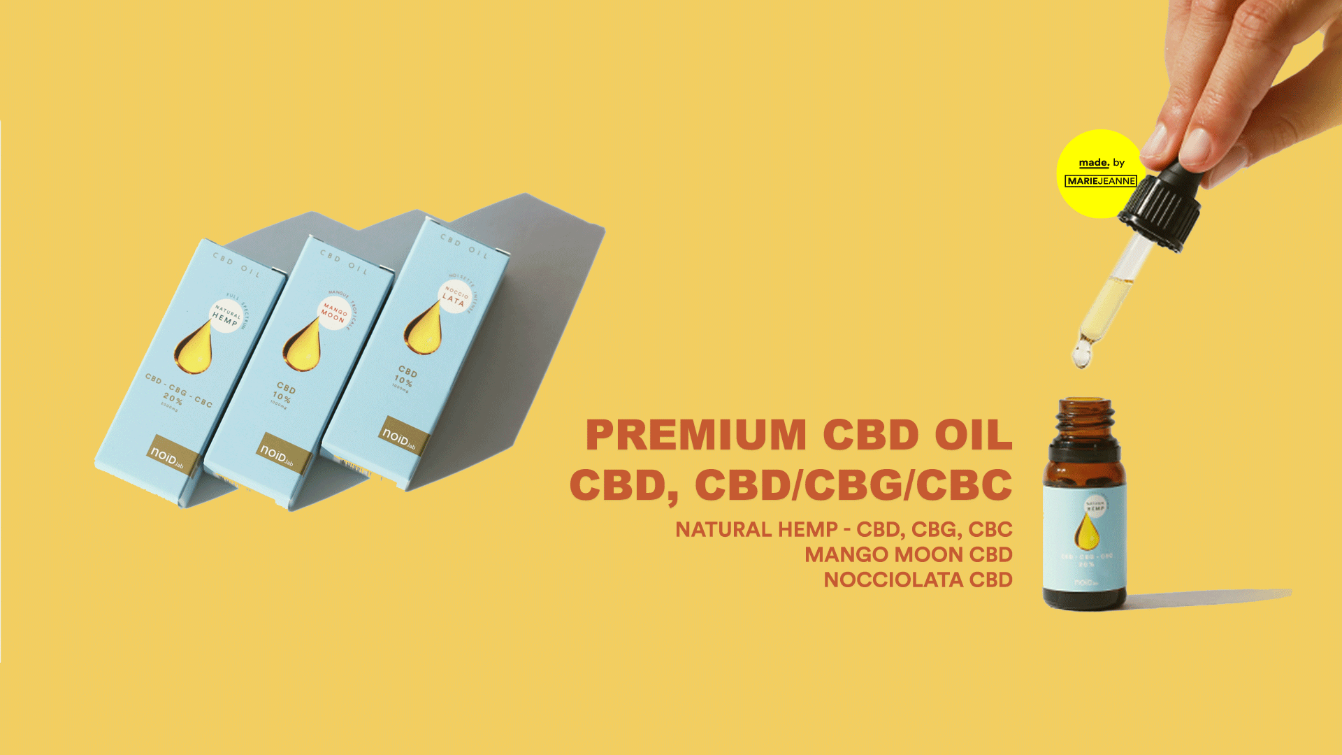CBD and CBG Oil