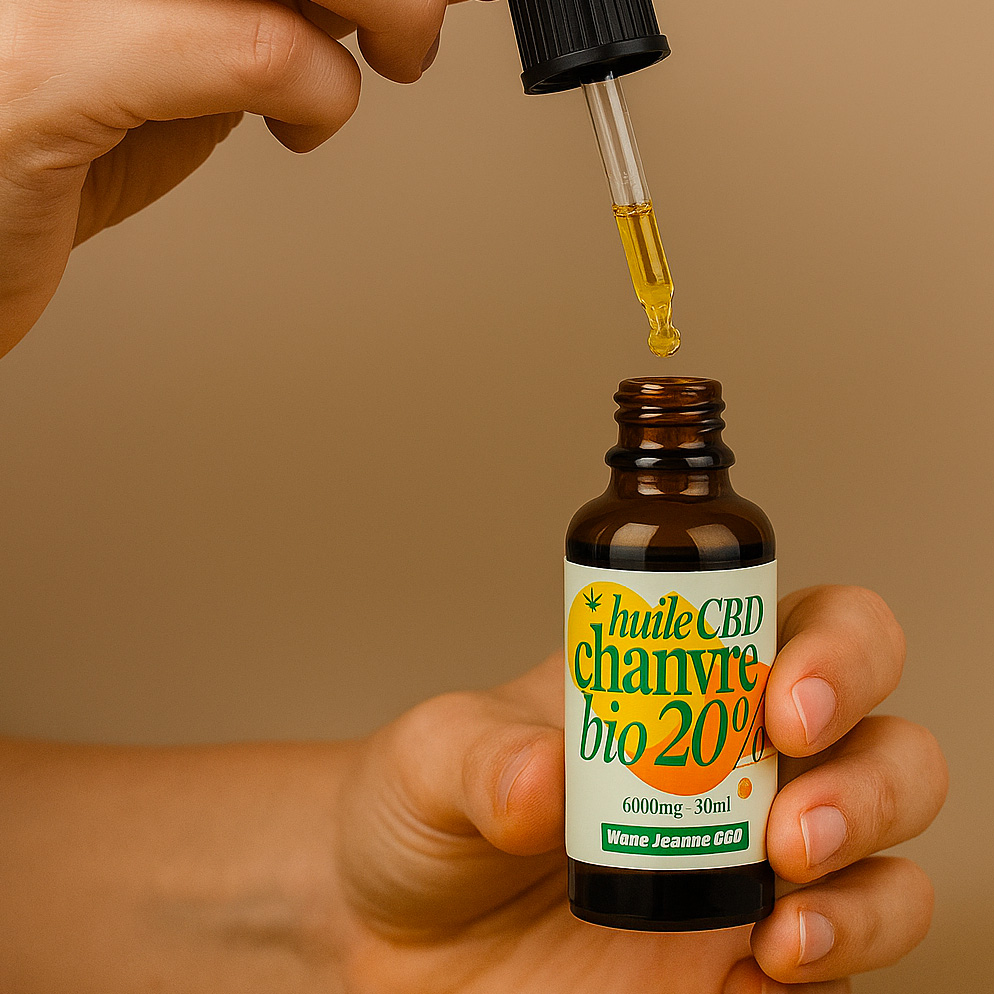 Organic CBD Oil – 30ml bottle with dropper